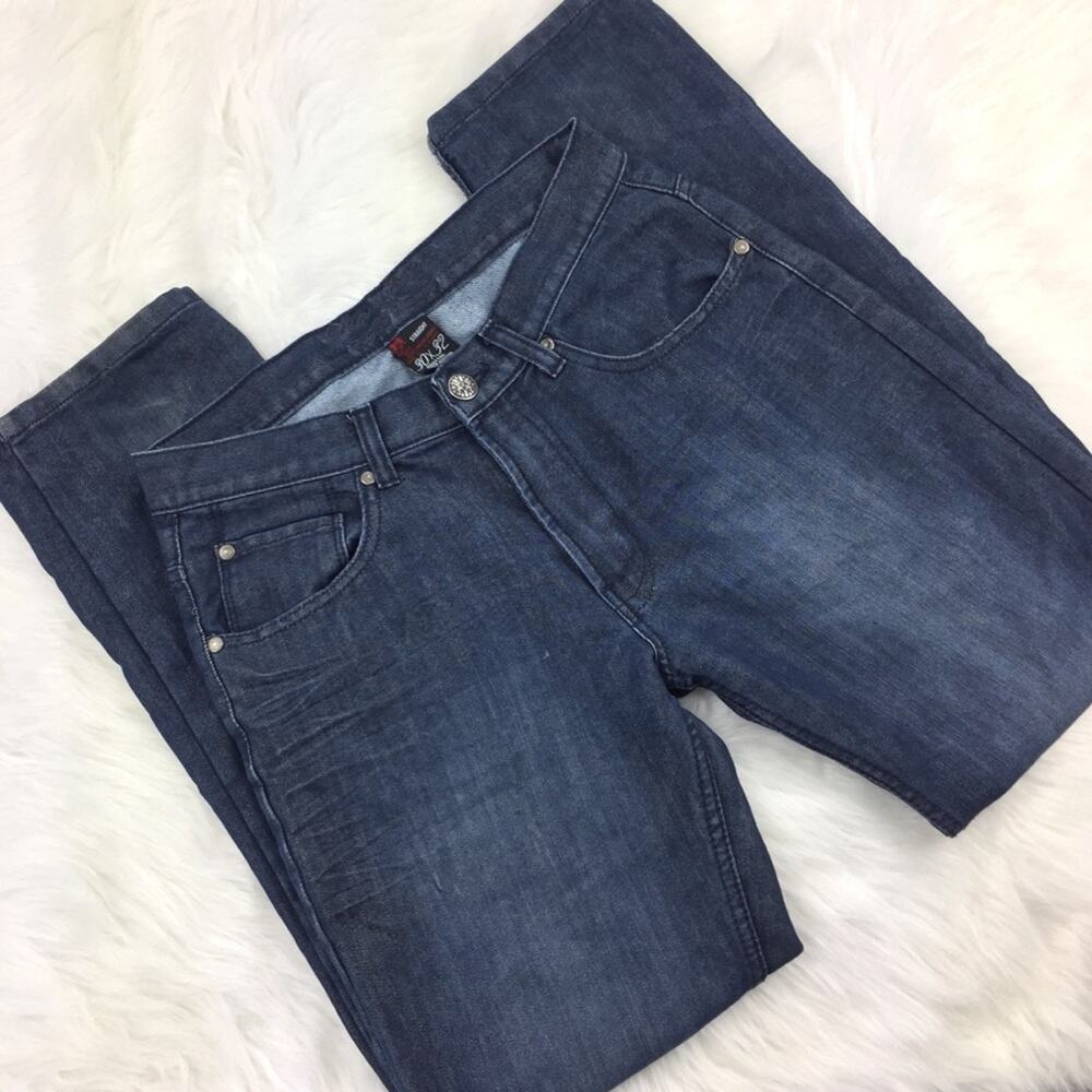 Men’s Lions Crest Blue Jeans